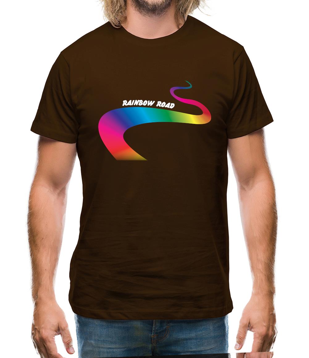 Rainbow Road Mens T-Shirt