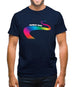 Rainbow Road Mens T-Shirt Rainbow Road Mens T-Shirt