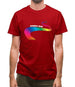 Rainbow Road Mens T-Shirt Rainbow Road Mens T-Shirt