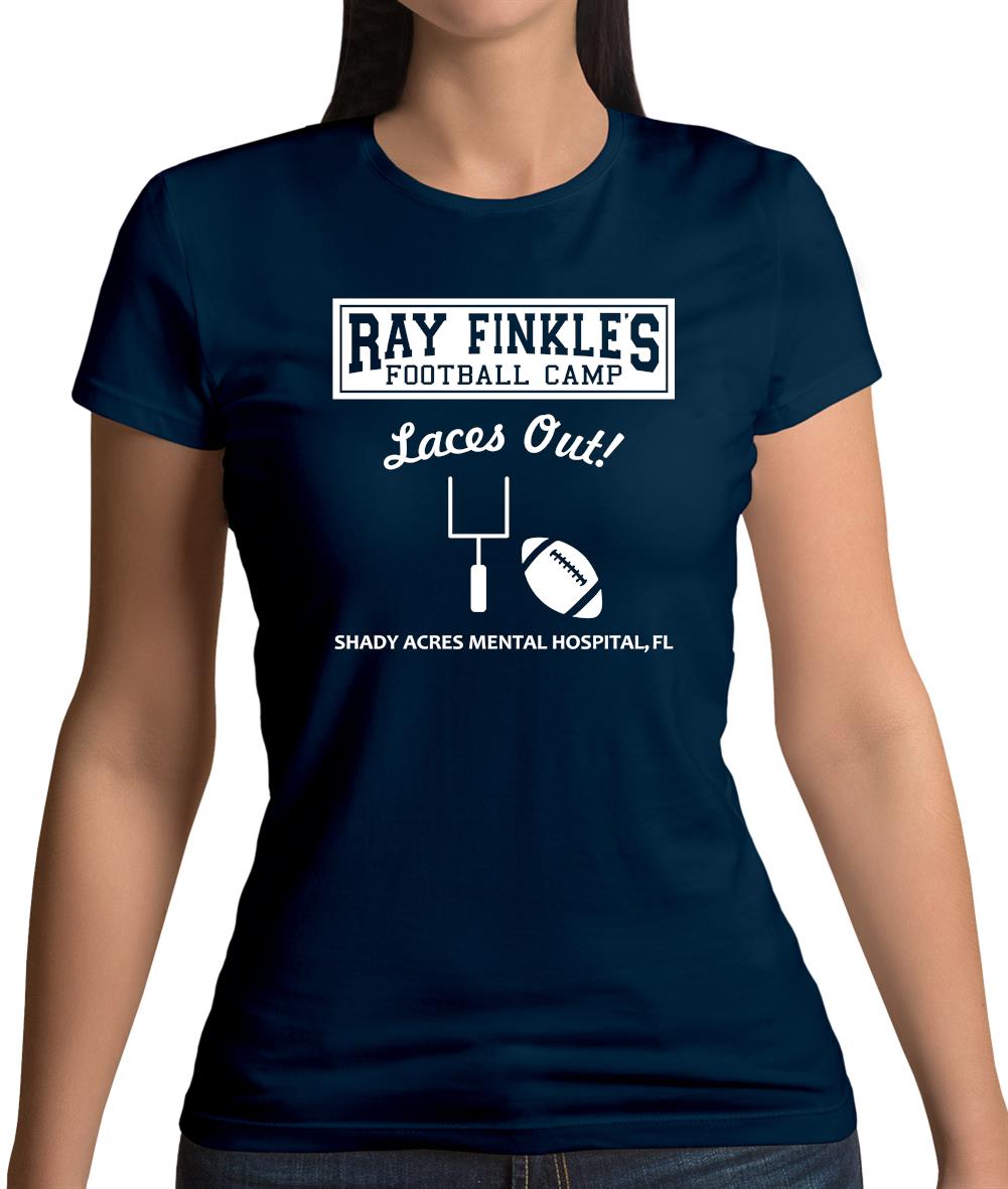 Ray Finkle's Football Camp Laces Out! Womens T-Shirt Ray Finkle's Football Camp Laces Out! Womens T-Shirt