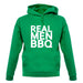 Real Men Bbq unisex hoodie Real Men Bbq unisex hoodie