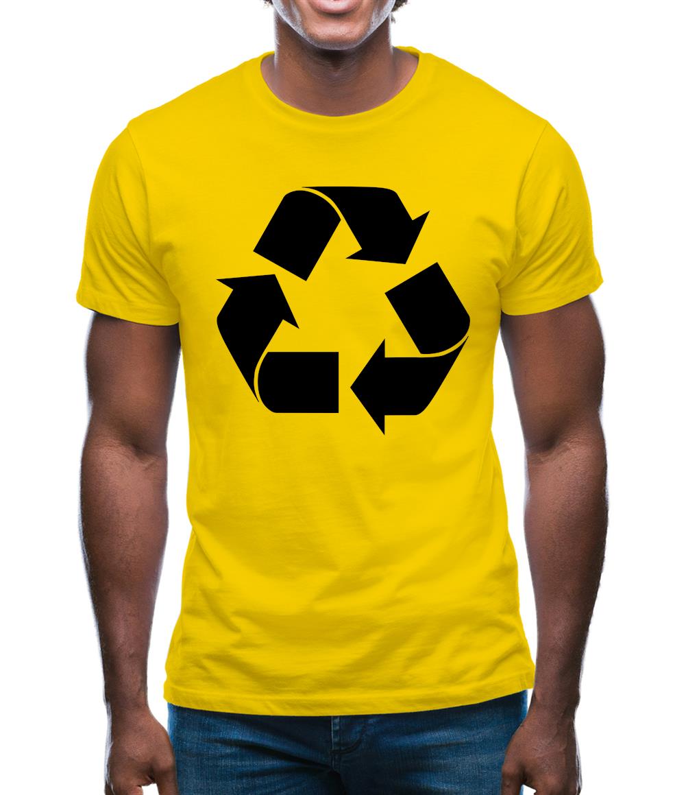 Recycling Symbol Mens T-Shirt Recycling Symbol Mens T-Shirt