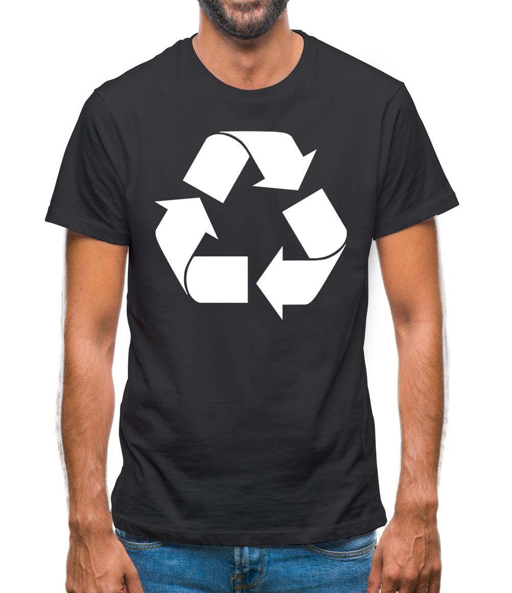 Recycling Symbol Mens T-Shirt Recycling Symbol Mens T-Shirt