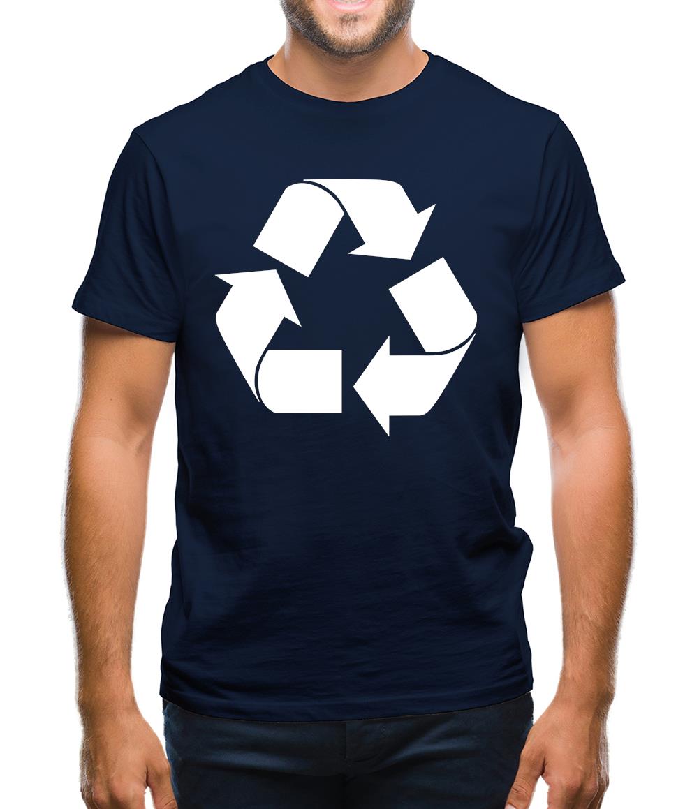 Recycling Symbol Mens T-Shirt Recycling Symbol Mens T-Shirt