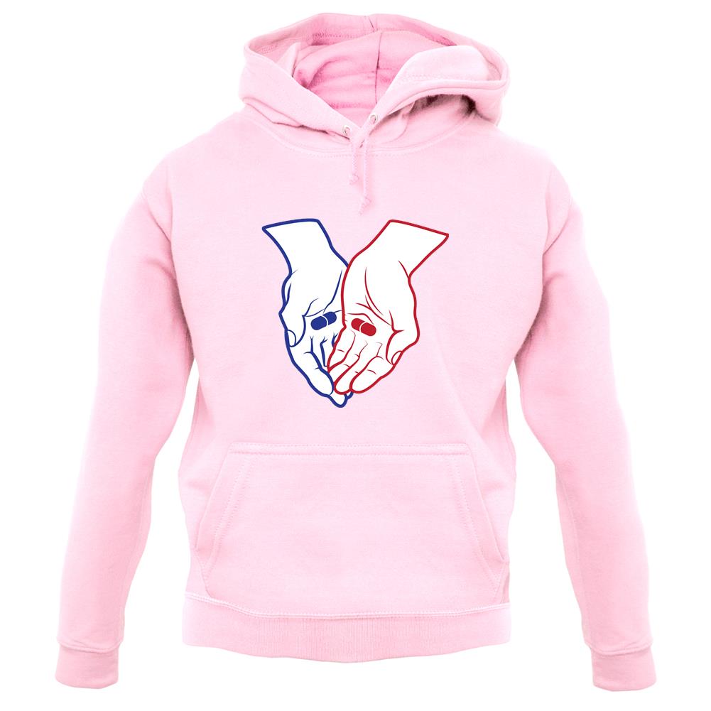 Red Pill Blue Pill Unisex Hoodie Red Pill Blue Pill Unisex Hoodie