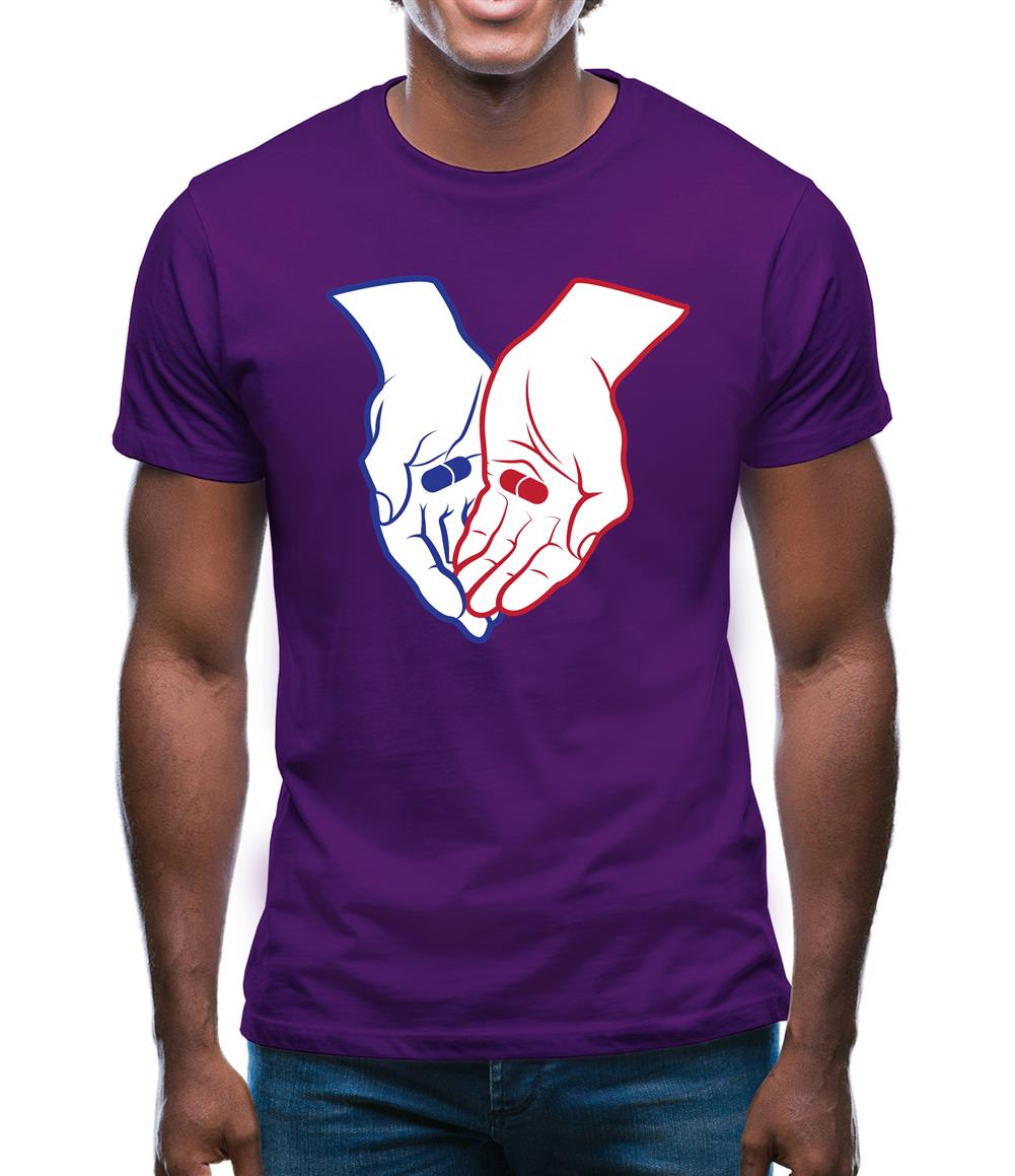 Red Pill Blue Pill Mens T-Shirt Red Pill Blue Pill Mens T-Shirt