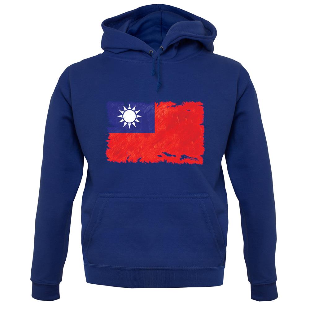 Republic Of China Grunge Style Flag unisex hoodie Republic Of China Grunge Style Flag unisex hoodie