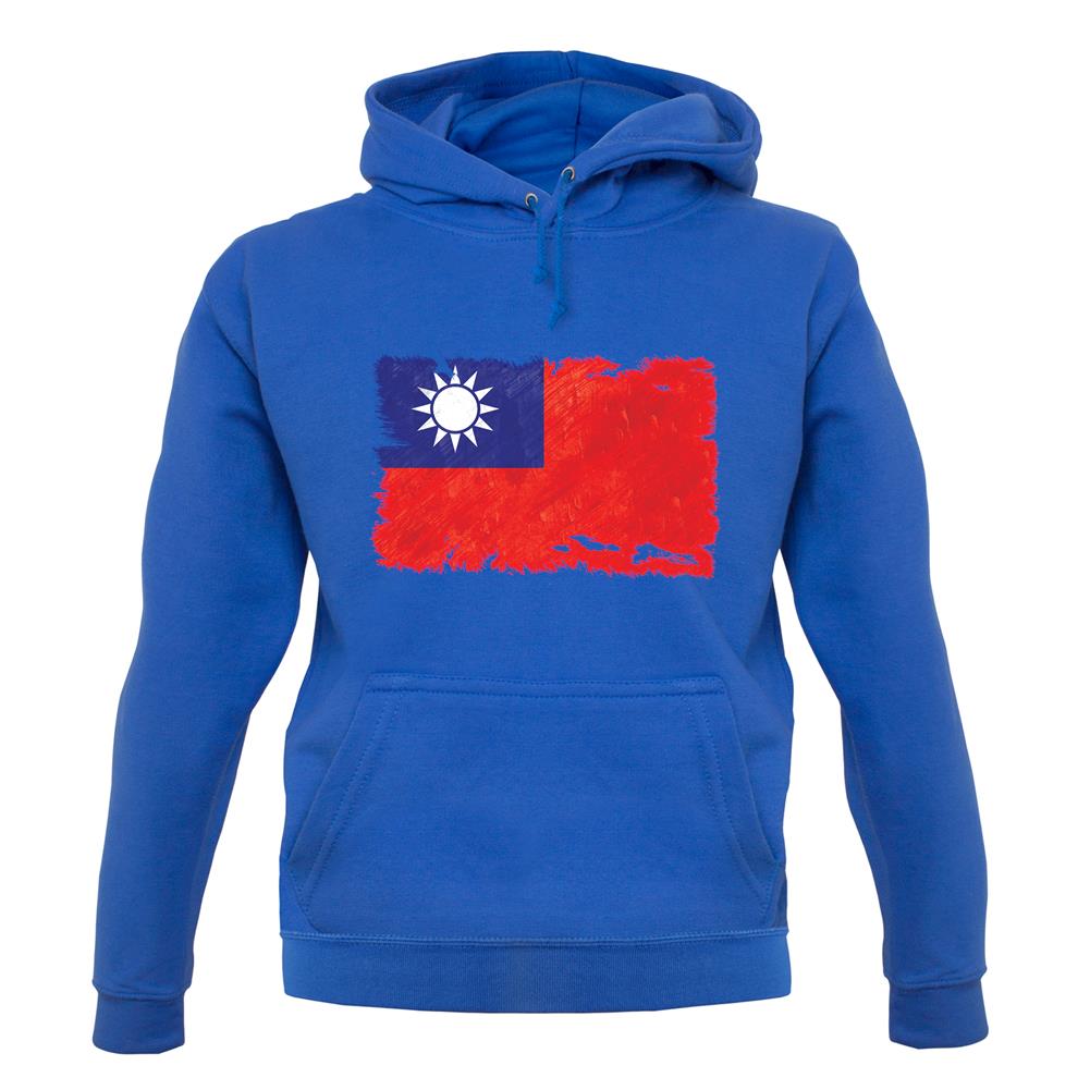 Republic Of China Grunge Style Flag unisex hoodie Republic Of China Grunge Style Flag unisex hoodie