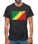 Republic Of The Congo Grunge Style Flag Mens T-Shirt Republic Of The Congo Grunge Style Flag Mens T-Shirt