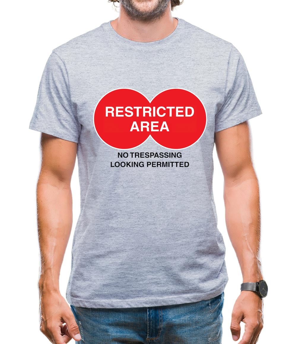 Restricted Area Mens T-Shirt Restricted Area Mens T-Shirt
