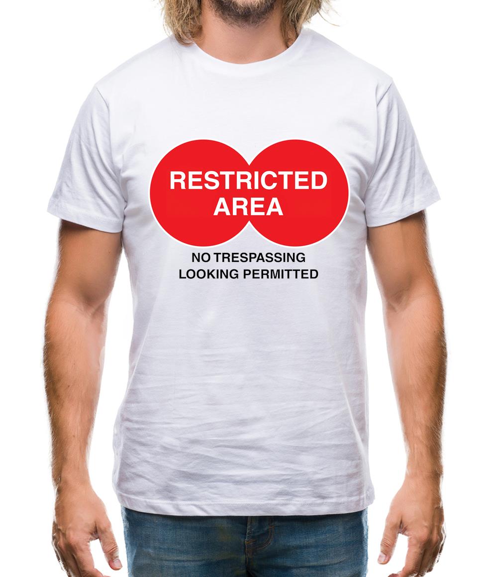 Restricted Area Mens T-Shirt Restricted Area Mens T-Shirt