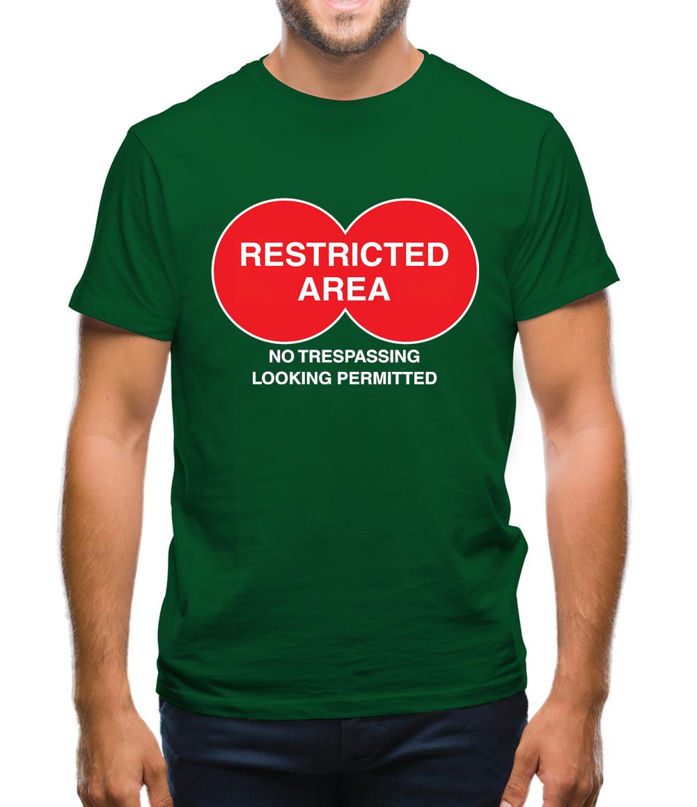 Restricted Area Mens T-Shirt Restricted Area Mens T-Shirt