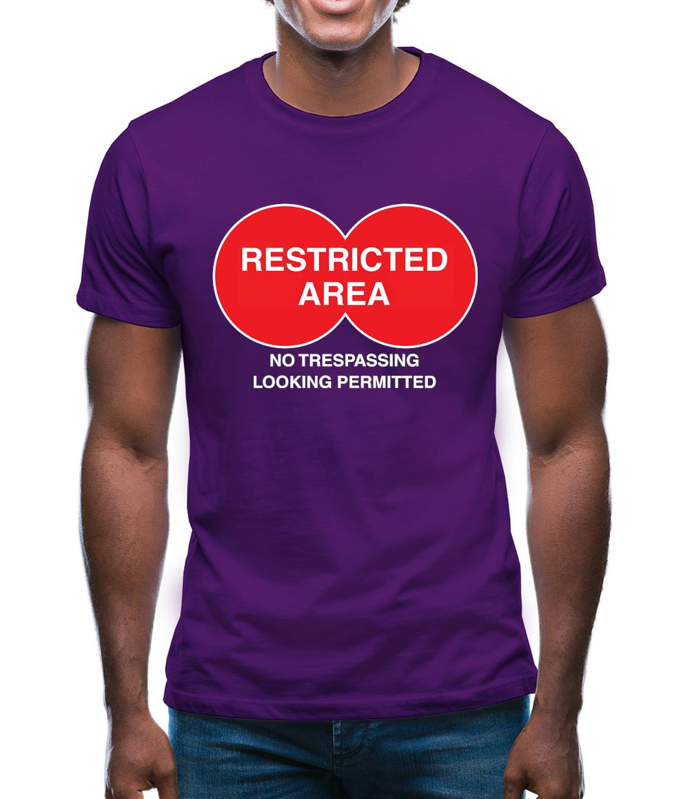 Restricted Area Mens T-Shirt Restricted Area Mens T-Shirt