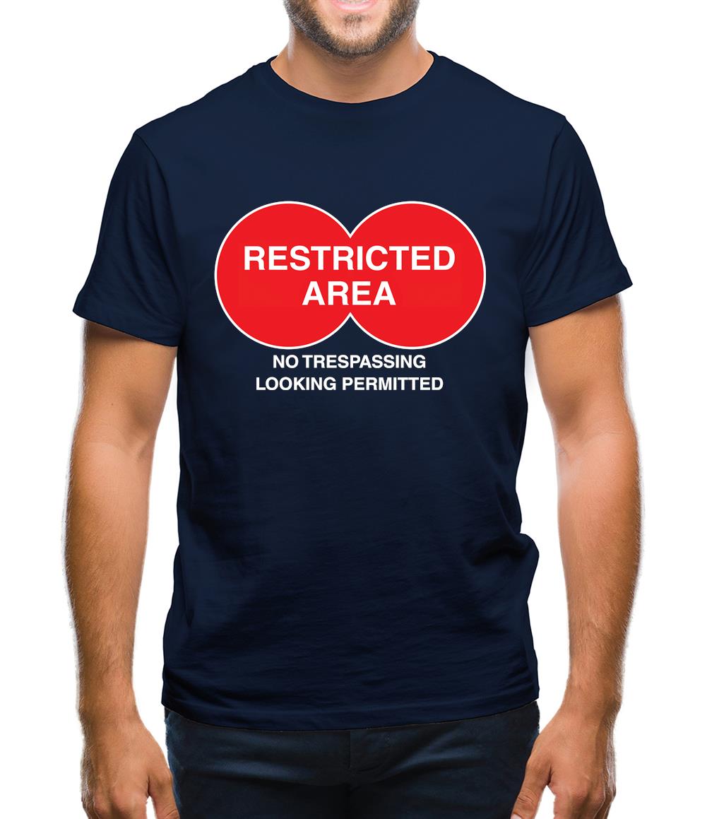 Restricted Area Mens T-Shirt Restricted Area Mens T-Shirt