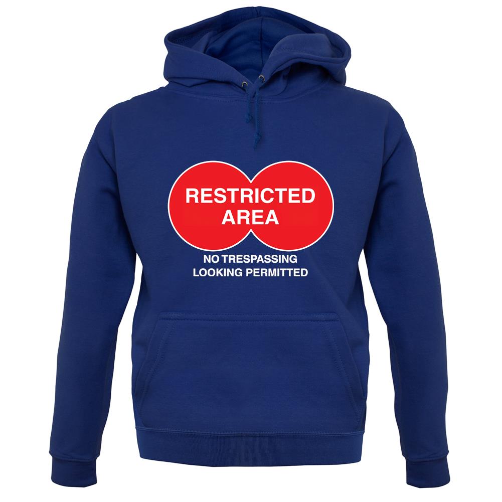 Restricted Area unisex hoodie Restricted Area unisex hoodie