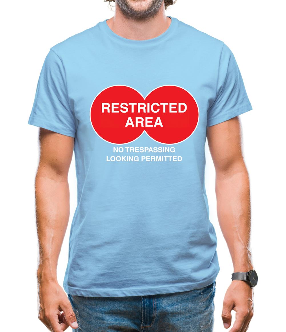 Restricted Area Mens T-Shirt Restricted Area Mens T-Shirt