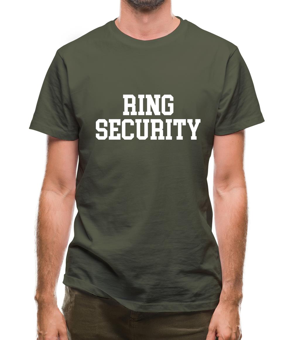 Ring Security Mens T-Shirt Ring Security Mens T-Shirt