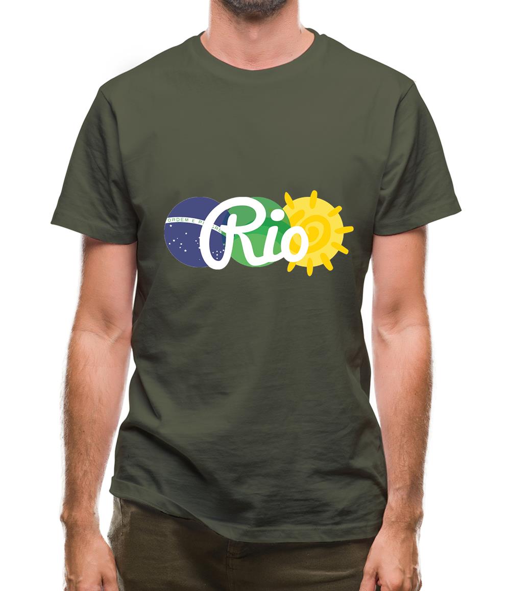 Rio De Janeiro 2016 Mens T-Shirt Rio De Janeiro 2016 Mens T-Shirt