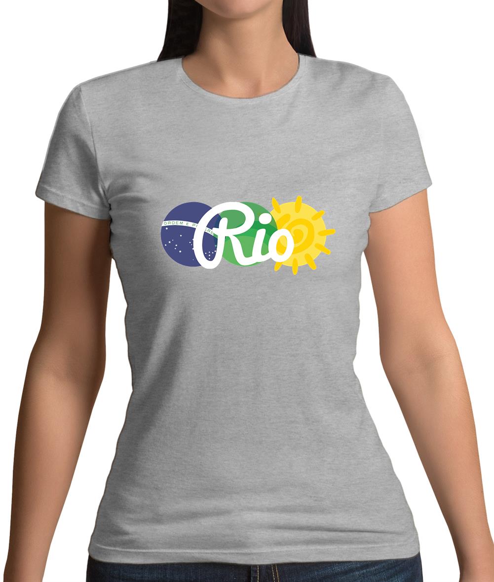 Rio De Janeiro 2016 Womens T-Shirt Rio De Janeiro 2016 Womens T-Shirt