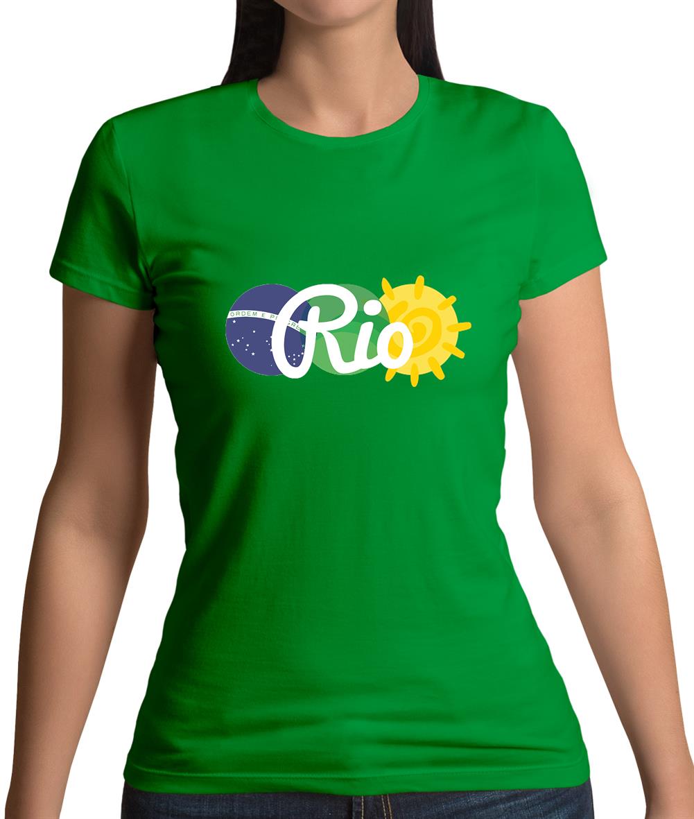 Rio De Janeiro 2016 Womens T-Shirt Rio De Janeiro 2016 Womens T-Shirt