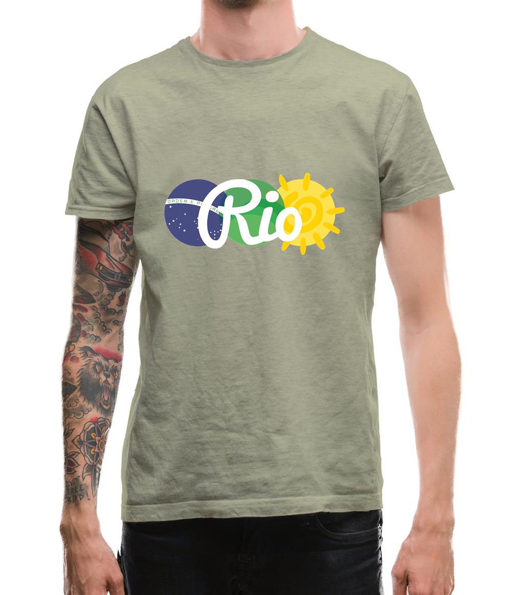 Rio De Janeiro 2016 Mens T-Shirt Rio De Janeiro 2016 Mens T-Shirt