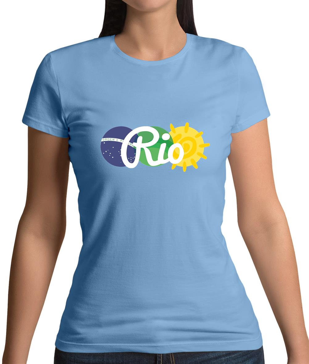 Rio De Janeiro 2016 Womens T-Shirt Rio De Janeiro 2016 Womens T-Shirt