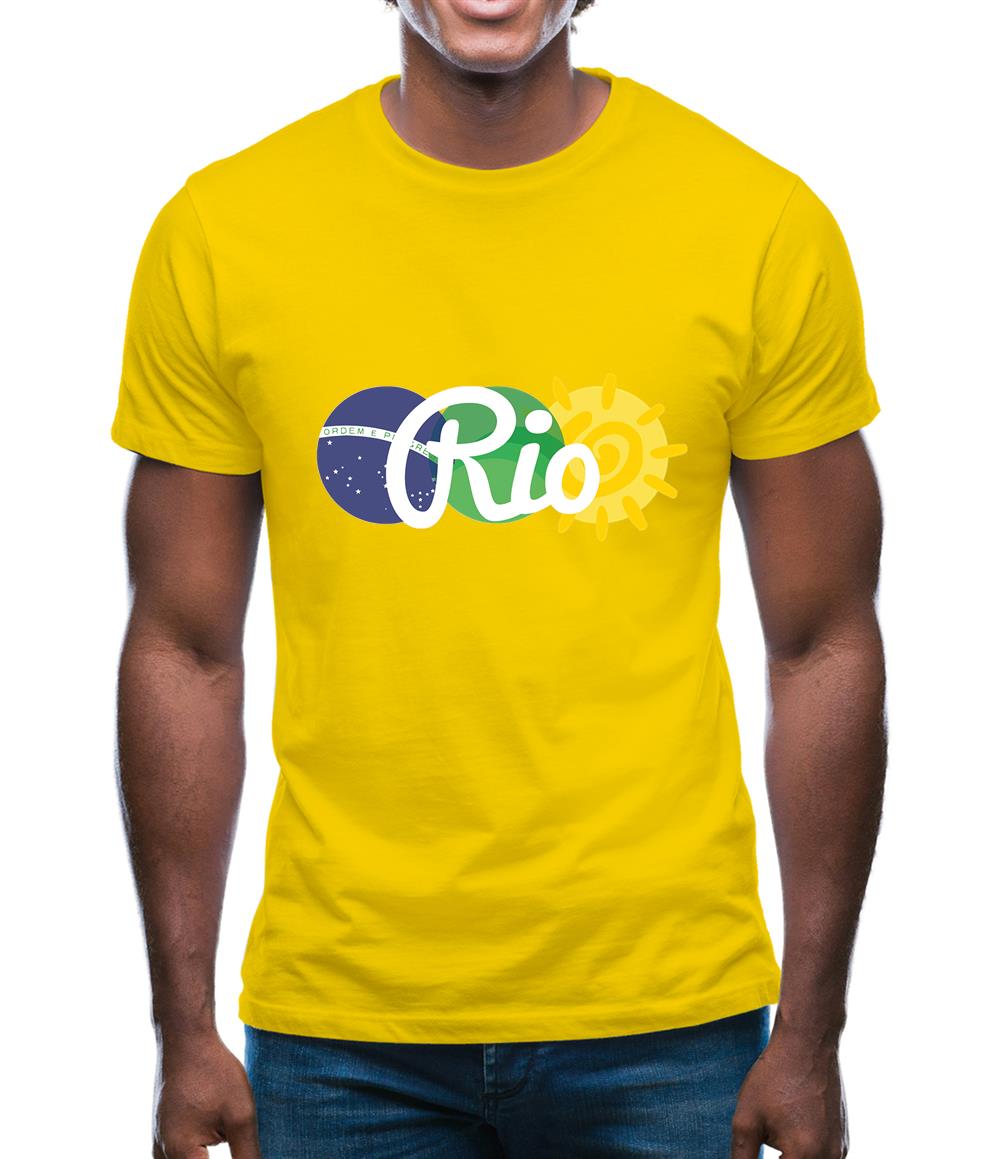 Rio De Janeiro 2016 Mens T-Shirt Rio De Janeiro 2016 Mens T-Shirt
