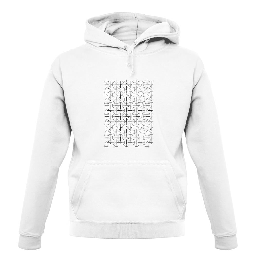 Cycling Road Pattern unisex hoodie Cycling Road Pattern unisex hoodie