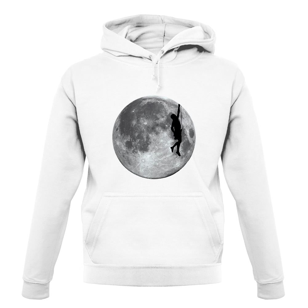 Rock Climbing Moon unisex hoodie Rock Climbing Moon unisex hoodie