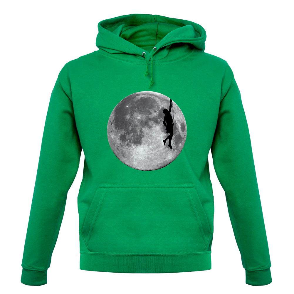 Rock Climbing Moon unisex hoodie Rock Climbing Moon unisex hoodie