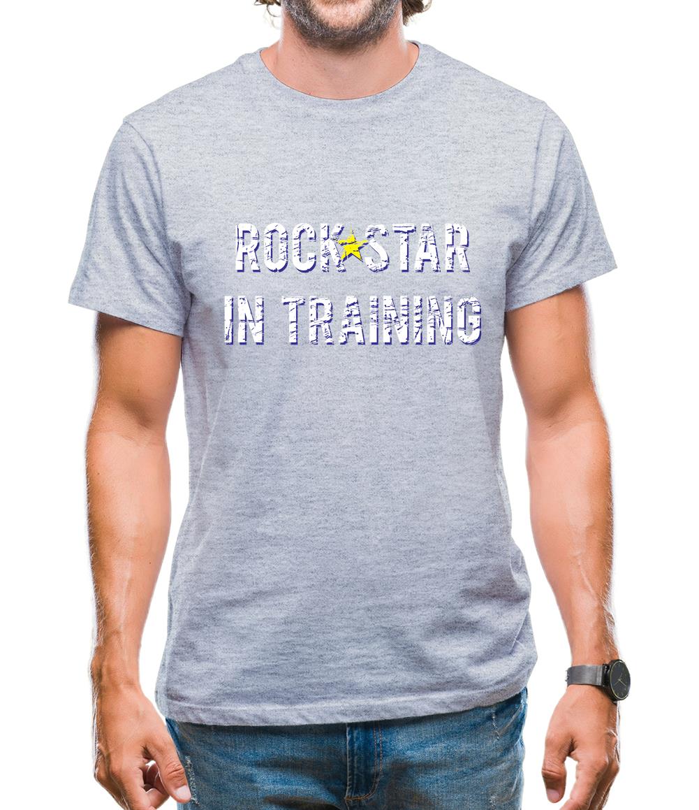 Rock Star In Training Mens T-Shirt Rock Star In Training Mens T-Shirt
