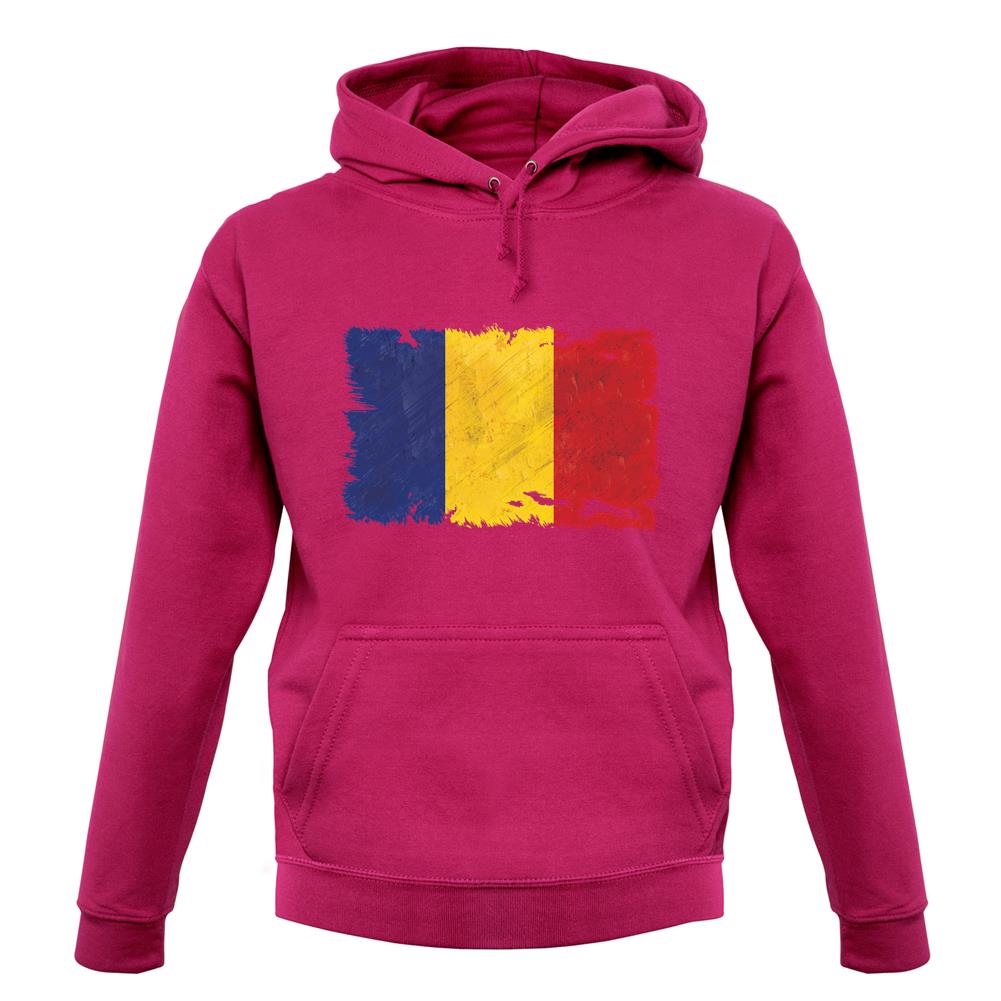 Romania Grunge Style Flag unisex hoodie Romania Grunge Style Flag unisex hoodie