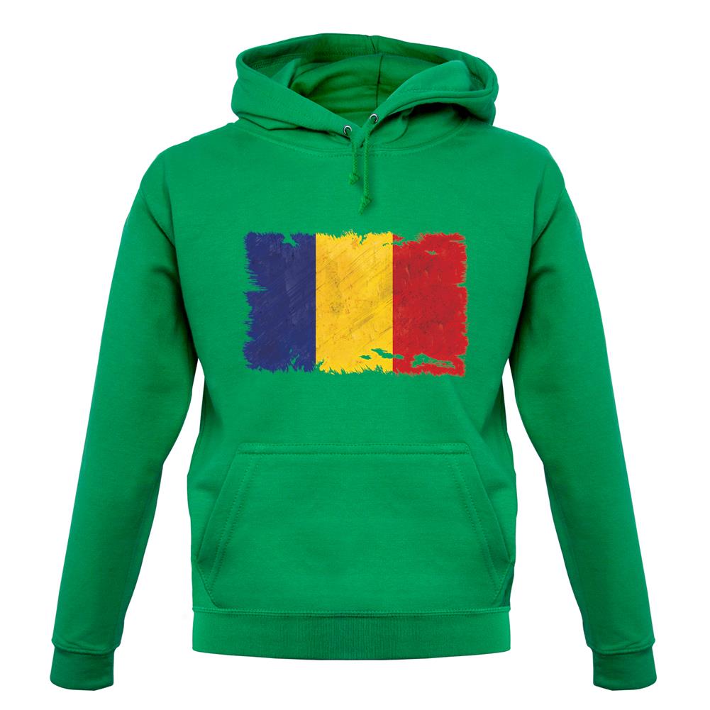 Romania Grunge Style Flag unisex hoodie Romania Grunge Style Flag unisex hoodie