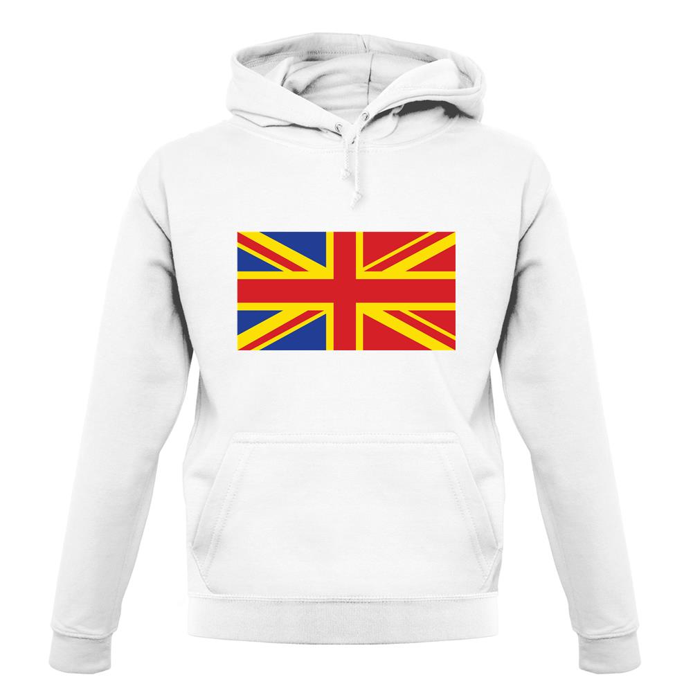 Romanian Union Jack unisex hoodie Romanian Union Jack unisex hoodie