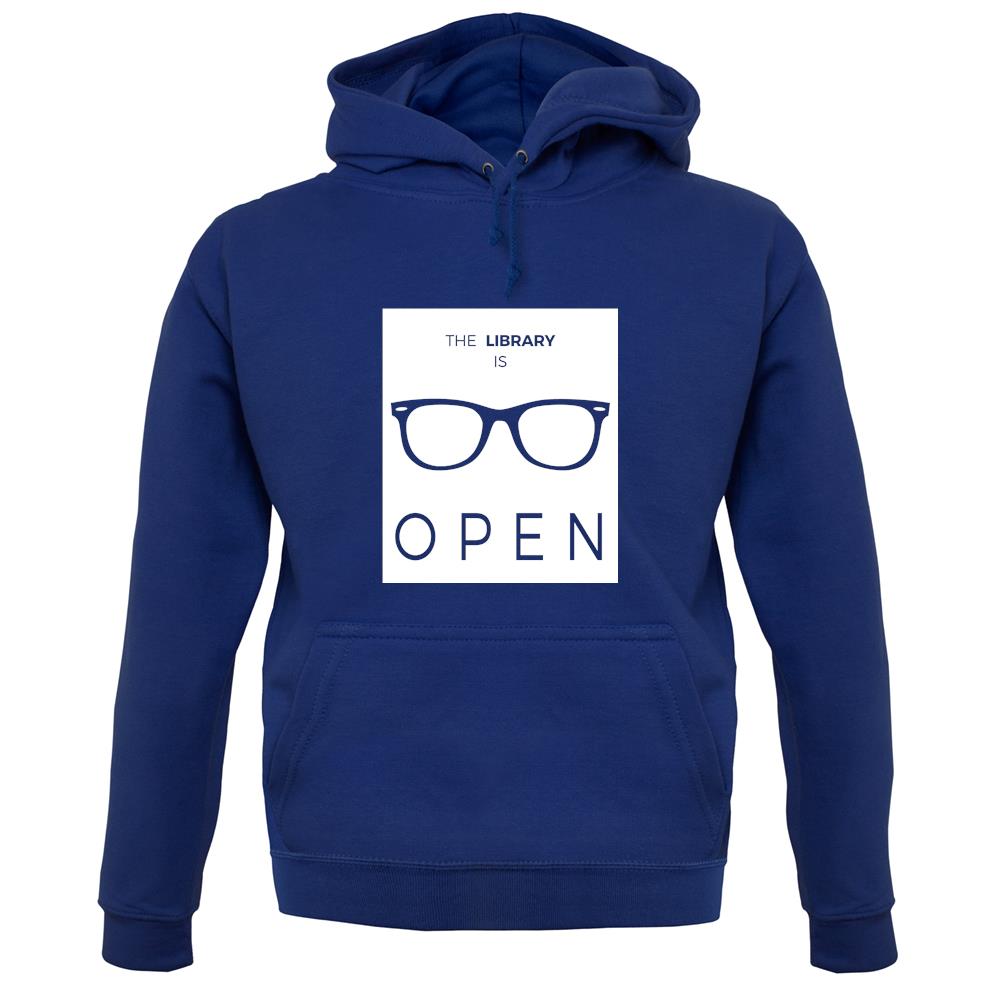Library Is Open unisex hoodie Library Is Open unisex hoodie