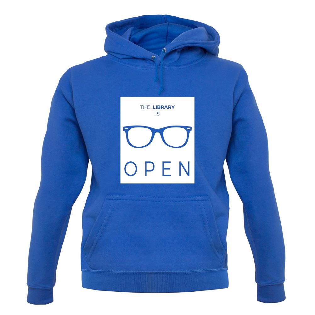 Library Is Open unisex hoodie Library Is Open unisex hoodie