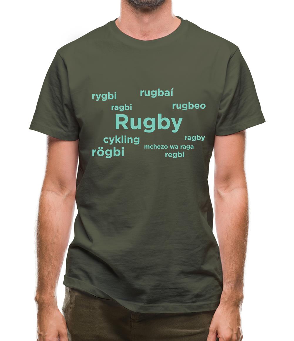 Rugby Languages Mens T-Shirt Rugby Languages Mens T-Shirt