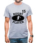 Rugby Player 15 Mens T-Shirt Rugby Player 15 Mens T-Shirt