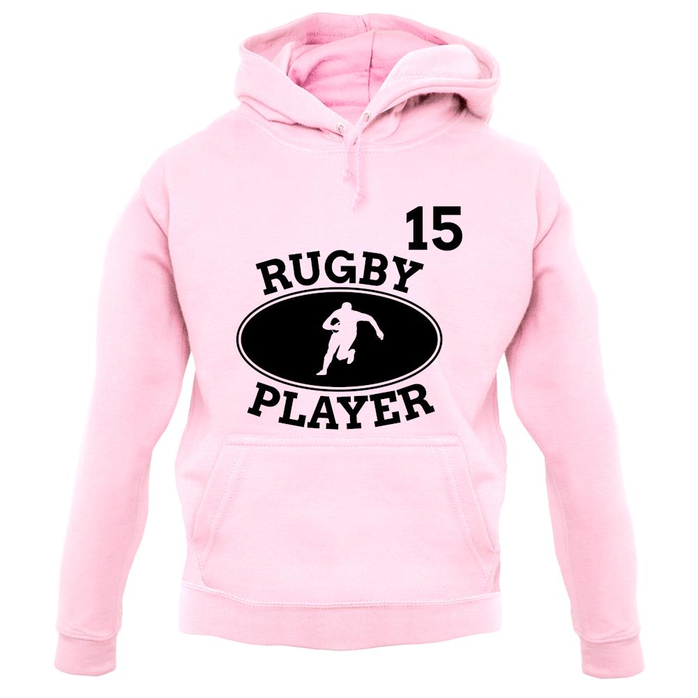 Rugby Player 15 unisex hoodie Rugby Player 15 unisex hoodie
