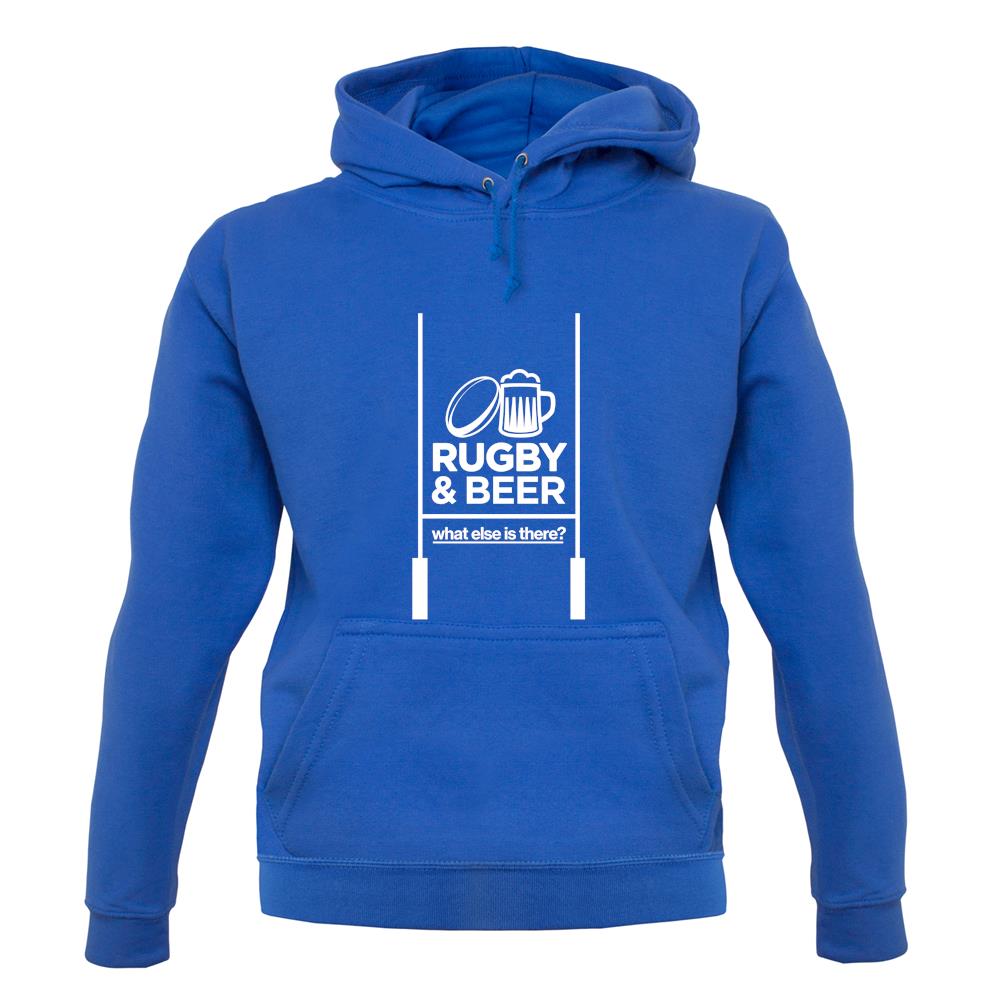 Rugby And Beer Unisex Hoodie Rugby And Beer Unisex Hoodie