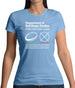 Rugby Ball Shape Womens T-Shirt Rugby Ball Shape Womens T-Shirt