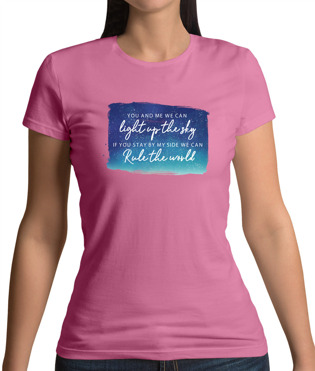 Rule The World Womens T-Shirt Rule The World Womens T-Shirt