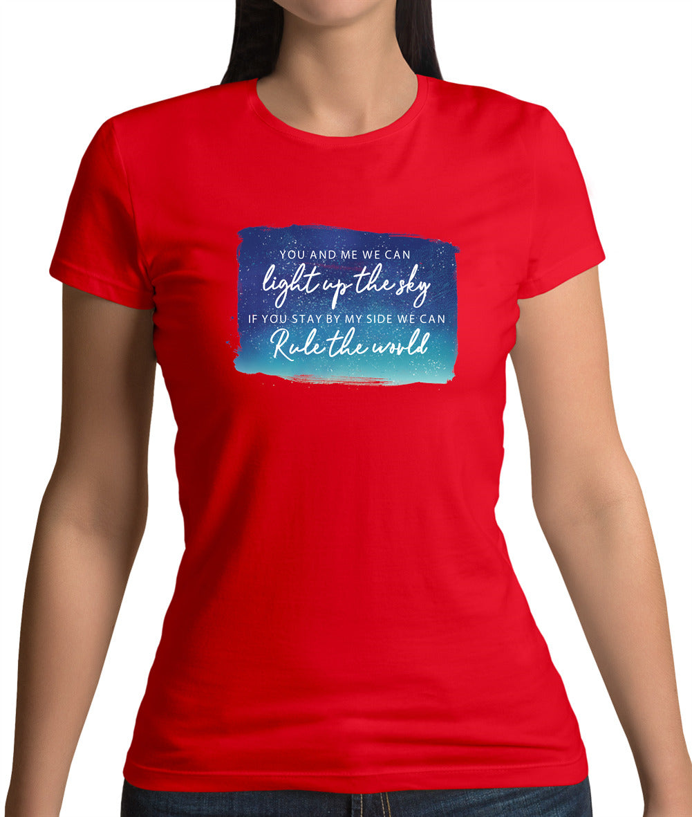 Rule The World Womens T-Shirt Rule The World Womens T-Shirt