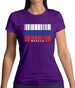 Russia Barcode Style Flag Womens T-Shirt Russia Barcode Style Flag Womens T-Shirt