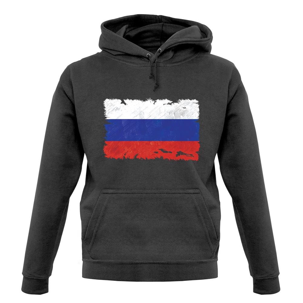 Russia Grunge Style Flag unisex hoodie Russia Grunge Style Flag unisex hoodie