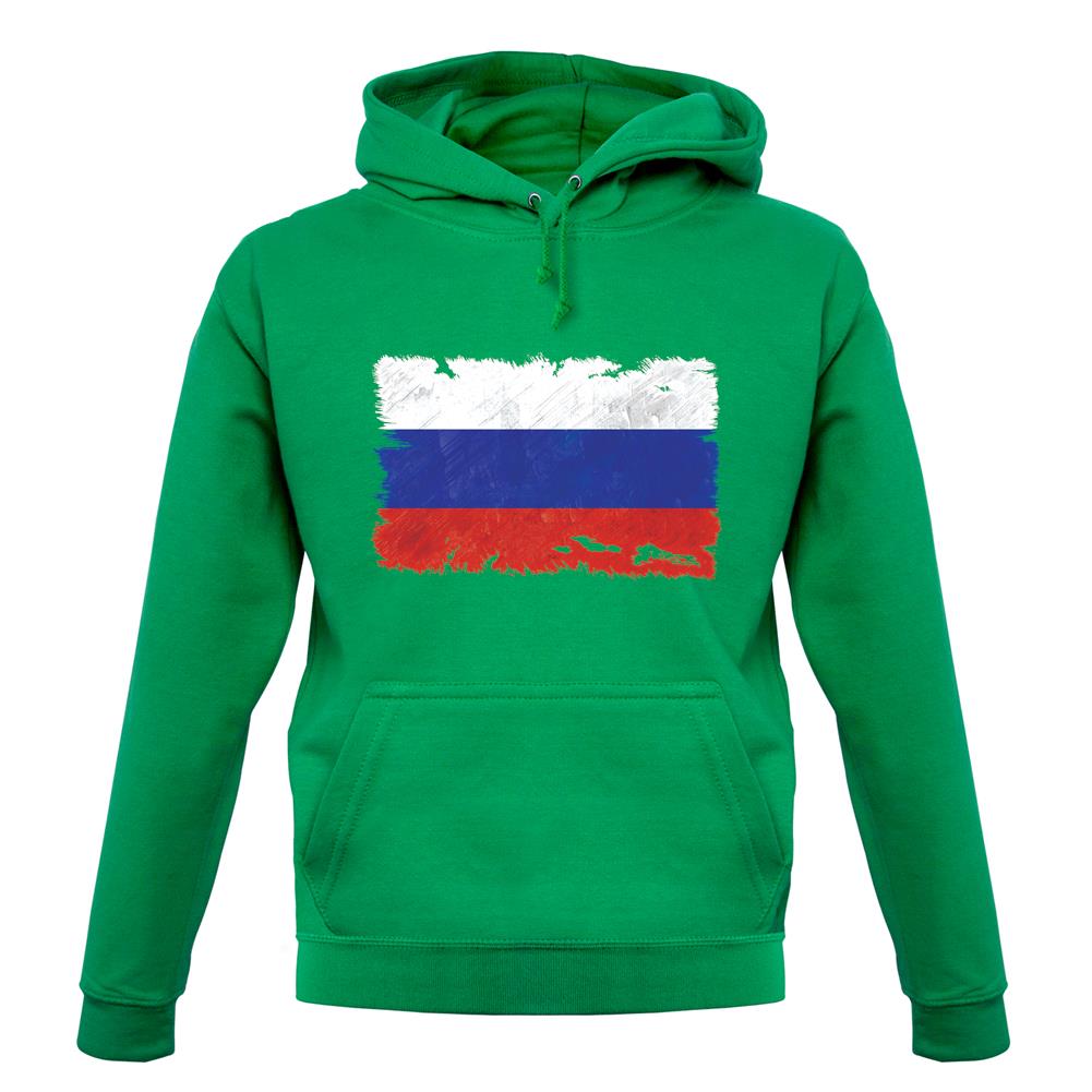 Russia Grunge Style Flag unisex hoodie Russia Grunge Style Flag unisex hoodie
