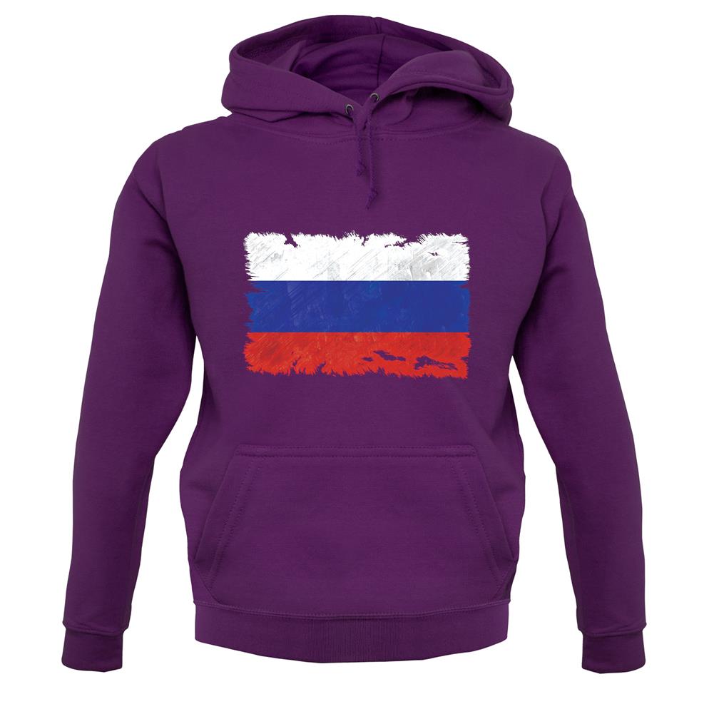 Russia Grunge Style Flag unisex hoodie Russia Grunge Style Flag unisex hoodie