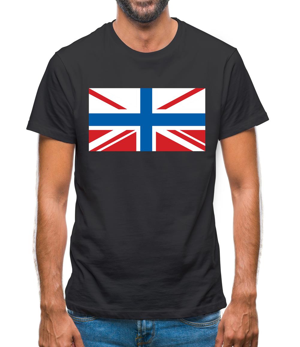 Russian Union Jack Mens T-Shirt