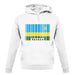 Rwanda Barcode Style Flag unisex hoodie Rwanda Barcode Style Flag unisex hoodie