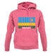 Rwanda Barcode Style Flag unisex hoodie Rwanda Barcode Style Flag unisex hoodie
